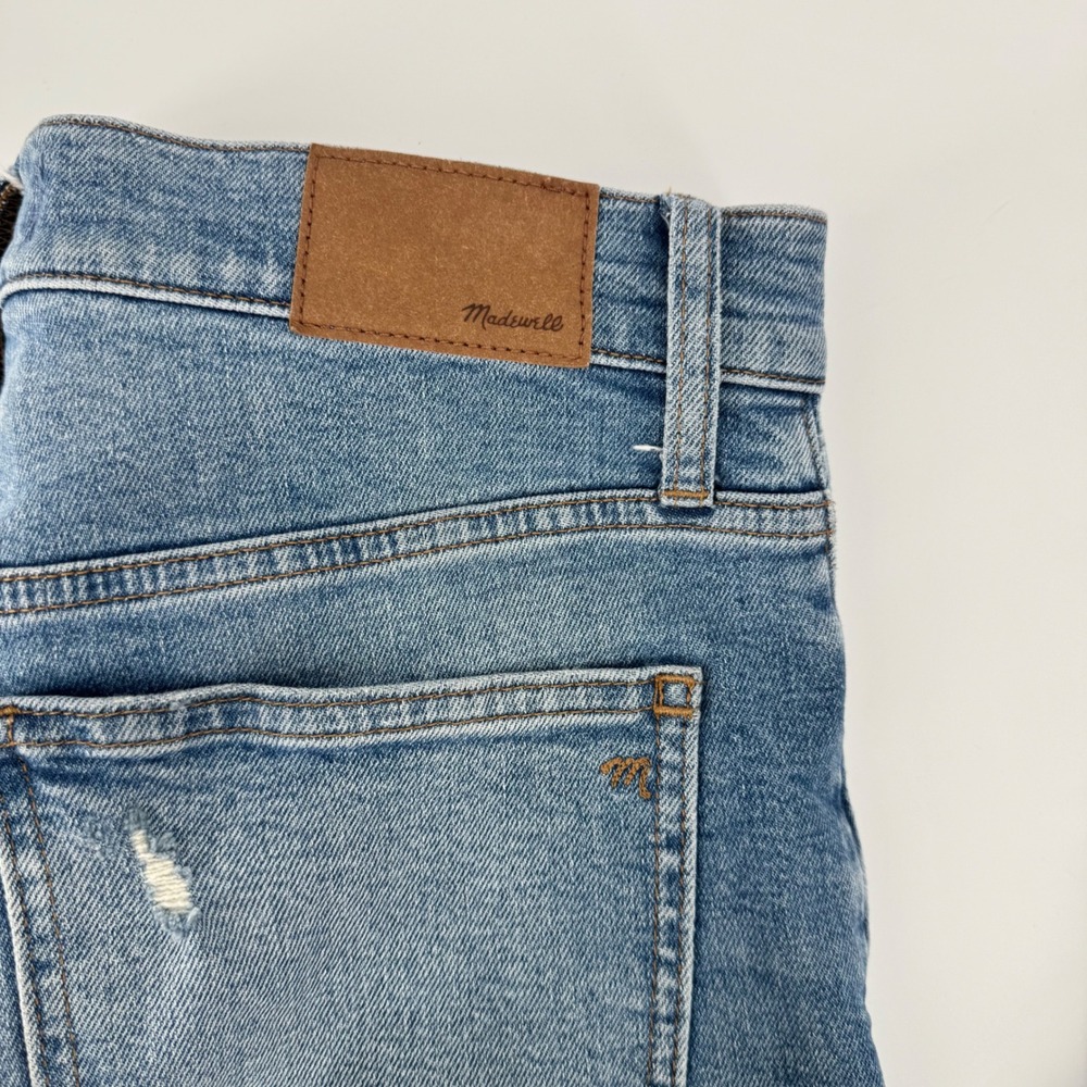 Madewell The Perfect Vintage Jean Women 28 Distressed High Rise Straight Blue‎ - Picture 4 of 6